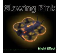Pegatinas decorativas, para DJI NEO 2 que brillan en la oscuridad, kit de calcomanías luminosas personalizadas, piel impermeable para protección corporal personalización (rosa)