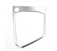 Pegatinas Decorativas Para El Panel De La Palanca Cambios, Embellecedor Interior Para VW Para Tiguan L MK2 2016 2017 2018 2019 2020(Holey silver)