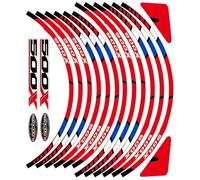 Pegatinas Decorativas para Honda CB500X CB 500X Cb500x Reflectantes para Motocicleta Pegatina para Rueda Dentro del Cubo Calcomanías Cinta Impermeable con Raya De Llanta