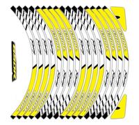 Pegatinas Decorativas para Honda CBR650R Cbr650r CBR 650R Accesorios Reflectantes para Motocicleta Pegatina para Rueda Dentro del Cubo Calcomanías Cinta Raya De Llanta(Jaune)
