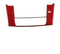 Pegatinas Decorativas Para Lexus IS250 300 350C 2006-2012, Panel de navegación para consola Interior de coche, pegatinas embellecedoras de fibra de carbono Embellecedora Fibra Carbono(Red A LHD)