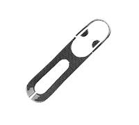 Pegatinas Decorativas Para Portavasos Y Panel De Freno De Mano Interior Para Fiat 500 2012-2015 Para Abarth 595 2012-2023 PYPFQUMQGR(Carbon fiber Black)