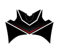 Pegatinas depósito Moto Compatible Con Transalp Para XL750 Para XL 750 2023 Aspecto Carbono Gel 3D Protector Almohadilla Tanque Gasolina Motocicleta Etiqueta Impermeable(Tank pad- B)