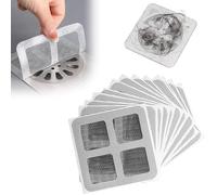 Pegatinas desechables for desagüe de ducha: 30 paquetes de trampas for el cabello for lavabos de baño, for bloquear el desagüe del piso de la cocina o el lavadero.(20)