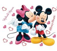 Pegatinas Disney Pared Muebles Minnie Mickey 65x85cm Vinilo Autoadhesivo
