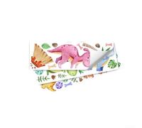Pegatinas divertidas de personajes de dinosaurios en tus paredes diseñadas específicamente para habitaciones infantiles