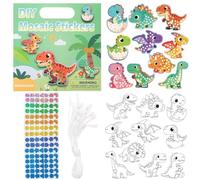 Pegatinas divertidas para el aprendizaje para colorear DIY 2 en 1