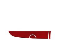 Pegatinas Embellecedoras Cubierta Panel Adhesivo Co-liopt Conductor Principal Coche Pegatinas Para Fiat 500 2016-2023 Estilo Automóvil(RHD Co-pilot Red)