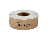 Pegatinas en Relieve 120 pegatinas de agradecimiento por su pedido, etiquetas for sellar sobres, decorativas, suministros papelería(Color13)