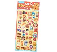 Pegatinas en relieve, resina PET de dibujos animados para álbumes de recortes, cuaderno, diario, cubierta del teléfono, equipaje, niños, teléfono gratificante