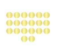 Pegatinas en relieve - Sellos de certificado de lámina dorada, etiquetas notariales personalizables, papelería resistente de alto brillo, toque decorativo de lujo para invitaciones, shower