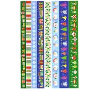 Pegatinas En Tiras 2 Hojas Navidad