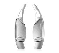 Pegatinas Engranaje Palanca Cambios Extensión DSG Paleta Cambio Volante Para Alfa Para Romeo Para Giulietta Para MiTo 2011-2019 Paletas cambio volante coche(Plata)