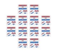 Pegatinas Faciales de Bandera Nacional, 25 Hojas de Papel | Tatuajes Temporales Desechables, Uso en Eventos Deportivos y Juegos, para Cuerpo y Antebrazos