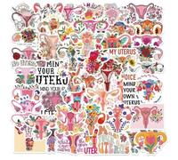 Pegatinas Feministas De Los Derechos De Mujeres, 50 Uds., Pegatinas De Vinilo Impermeables, Pegatinas De Poder Para Niñas, Pegatinas Decorativas De Concientización Para Mujeres