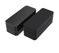 Pegatinas fijas de doble cara, accesorios for coche, cierre de gancho y bucle, autoadhesivo, correa for rascar(Rectangle,40PCS(20pairs))