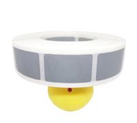 Pegatinas for rascar, 1000 uds/rollos, 15mm x 25mm, adhesivo gris, pegatina for rascar, Manual, tarjeta for rascar hecha a mano for bricolaje