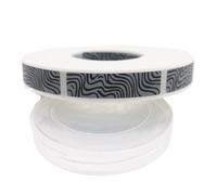 Pegatinas for rascar, 1000 unidades, 10 x 40 mm, etiqueta adhesiva for rascar manual, cinta con patrón de cebra en rollos for cubrir códigos, película, etiqueta de juego de fiesta for bricolaje(Zebra)