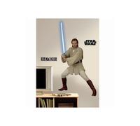 Pegatinas Gigantes - ROOM MATES - Obi Wan Kenobi - 92,7 x 182,82 cm - Decoración mural - Niño