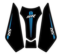 Pegatinas Goma Decoración Protección Depósito Combustible Motocicleta Para CFMOTO 450SR Tracción(Color17)