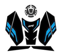 Pegatinas Goma Decoración Protección Depósito Combustible Motocicleta Para CFMOTO 450SR Tracción(Color7)