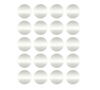 Pegatinas grabadas - Etiquetas con bordes dentados | 100 piezas adhesivas para certificados, invitaciones a shower, bodas, , Navidad, tarjetas de felicitación.