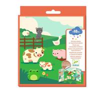 Pegatinas gruesas y reposicionables - Animales de granja