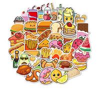 Pegatinas, HENGBIRD Pegatinas de xxx, 50 piezas de pegatinas decorativas de xxx de dibujos animados, calcomanías de vinilo impermeables para portátil, motocicleta, niños y adolescentes (I)