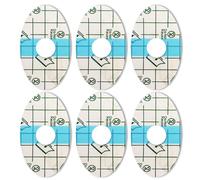 Pegatinas impermeables para los oídos, pegatinas para orejas de natación,Gorro de ducha con protección para los oídos impermeable | Protectores de oídos para niños de 60 piezas con pell