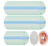 Pegatinas impermeables para orejas de bebé, 60 unidades, ultrafinas, transparentes, protectores desechables para baño y nado, parches suaves y transpirables