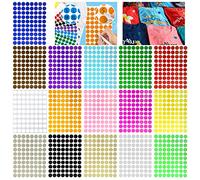 pegatinas infantiles pegatinas escolares gomets colores surtidos pegatinas colores niños,pegatinas redondas 10mm 16Colores 3264 Pcs pegatinas para calendarios de oficina manuales