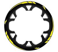 Pegatinas Kit Adhesivo para Rueda De Motocicleta para Benelli TRK 502 Leoncino 500 800, Reflectante para Llanta Y Buje Calcomanías Reflectantes Llantas(Color 10)