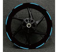 Pegatinas Kit Adhesivos para Llantas De Motocicleta para CFMOTO 150NK 300NK 400NK 650NK 150 300 400 650 NK. Reflectantes para Y Bujes Calcomanías Reflectantes Llantas(Color 26)