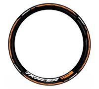 Pegatinas Kit Adhesivos para Llantas De Motocicleta para Yamaha TRACER700 Tracer 700 17 Pulgadas Juego Completo Reflectantes para Calcomanías Reflectantes Llantas(Color 19)