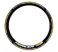 Pegatinas Kit Adhesivos para Llantas De Motocicleta para Yamaha TRACER700 Tracer 700 17 Pulgadas Juego Completo Reflectantes para Calcomanías Reflectantes Llantas(Color 18)