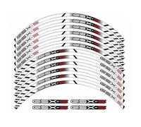 Pegatinas Kit Adhesivos Reflectantes para Llantas De Motocicleta para Suzuki GSXS GSX-S 125 750 950 1000 1000F 1000GT 8S Calcomanías Reflectantes Llantas(Color 4)