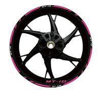 Pegatinas Kit Adhesivos Reflectantes para Llantas De Motocicleta para Yamaha MT10 MT-10 MT 10 2019-2023. Kit Pegatinas para Buje Y Llanta Calcomanías Reflectantes Llantas(Color 21)