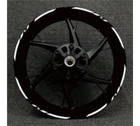 Pegatinas Kit Pegatinas Reflectantes para Ruedas De Motocicleta para Ducati Monster 1200 1098 821 Kit Calcomanías para Buje Llanta Impermeables Calcomanías Reflectantes Llantas(Color 3)