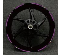 Pegatinas Kit Pegatinas Reflectantes para Ruedas De Motocicleta para Ducati Monster 1200 1098 821 Kit Calcomanías para Buje Llanta Impermeables Calcomanías Reflectantes Llantas(Color 5)