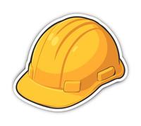 Pegatinas laminadas: 200 mm, 1 unidad, extragrande, color amarillo, resistente a la intemperie para zonas técnicas