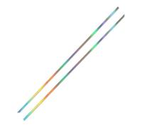 Pegatinas Laterales De Coche Para Golf MK6 MK7 MK8, Calcomanías De Película De Vinilo Deportivas, 2 Uds.(Colorful Laser)