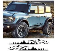 Pegatinas Laterales para Coche, para Ford Bronco TRX4 RC TRX 4 2021 2022 2023, gráficos de Bosque para montaña, Vinilo Adhesivo, Accesorios para Coche