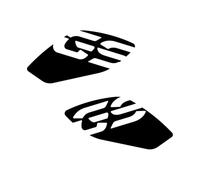 Pegatinas laterales para depósito compatibles con BMW R 1250 GS 2018-2023 Triple Black Style ADL-G-R1250GS-TB (luz blanca)