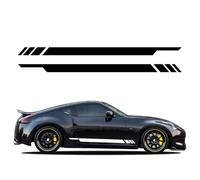 Pegatinas Laterales para Puerta de Coche Deportivo de Carreras para Nissan 350Z 370Z Z-Cars Fairlady Z33 Z34, Vinilo antiarañazos, decoración Exterior.