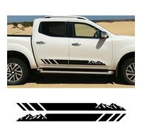 Pegatinas Laterales para Puerta para Coche, diseño Todoterreno, calcomanías para Vinilo para montaña para Nissan Navara NP300 D21 D22 D23 D40, Accesorios para Tuning.