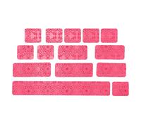 Pegatinas laterales universales para teclado Mosue, antideslizantes para teclados mecánicos, cinta de agarre para ratón, pegatinas laterales de absorción de sudor, agarre para ratón para juegos