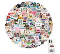 Pegatinas Lectura 100pcs, Pegatinas de Lectura inspiracional, Pegatinas para Libros, Libro Stickers Motivación Cita, Pegatinas Motivacionales Positivas, para Scrapbook Skateboard Portátiles