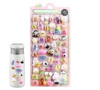 Pegatinas lindas y pequeñas | Suministros de Arte Luminosos 3D - Pegatinas para Animales de Dibujos Animados | Para Manuales Kits Tabletas Gourdes Escuela Preescolar Sala De Clase Decoración