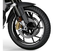 Pegatinas Llanta Moto para Yamaha MT-125 2020-2026 | Adhesivos Rueda Motocicleta Tiras Reflectantes Seguridad Nocturna Vinilos Impermeables Cinta Decoración Perfil Llantas