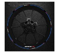 Pegatinas Llantas Moto Adhesivos para Llantas De Motocicleta para Suzuki GSX-S 750 (GSX-S750). Cinta Adhesiva Decorativa para Llantas. Juego Completo. Adhesivos Llantas(Color 24)
